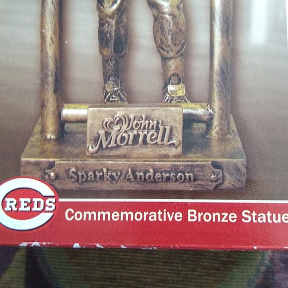 Sparky Anderson commemorative bronze statue - Picture 2 of 8
